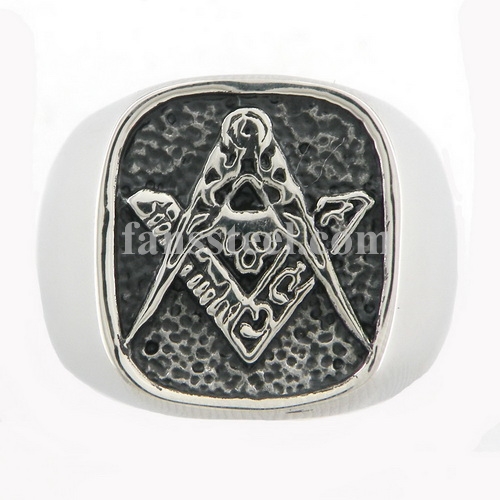 FSR09W87 free masonary past master ring